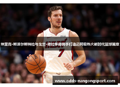 埃里克·斯波尔斯特拉与戈兰·德拉季奇携手打造迈阿密热火新时代篮球篇章